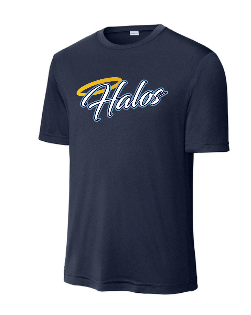 Halos Softball Moisture Management Tees