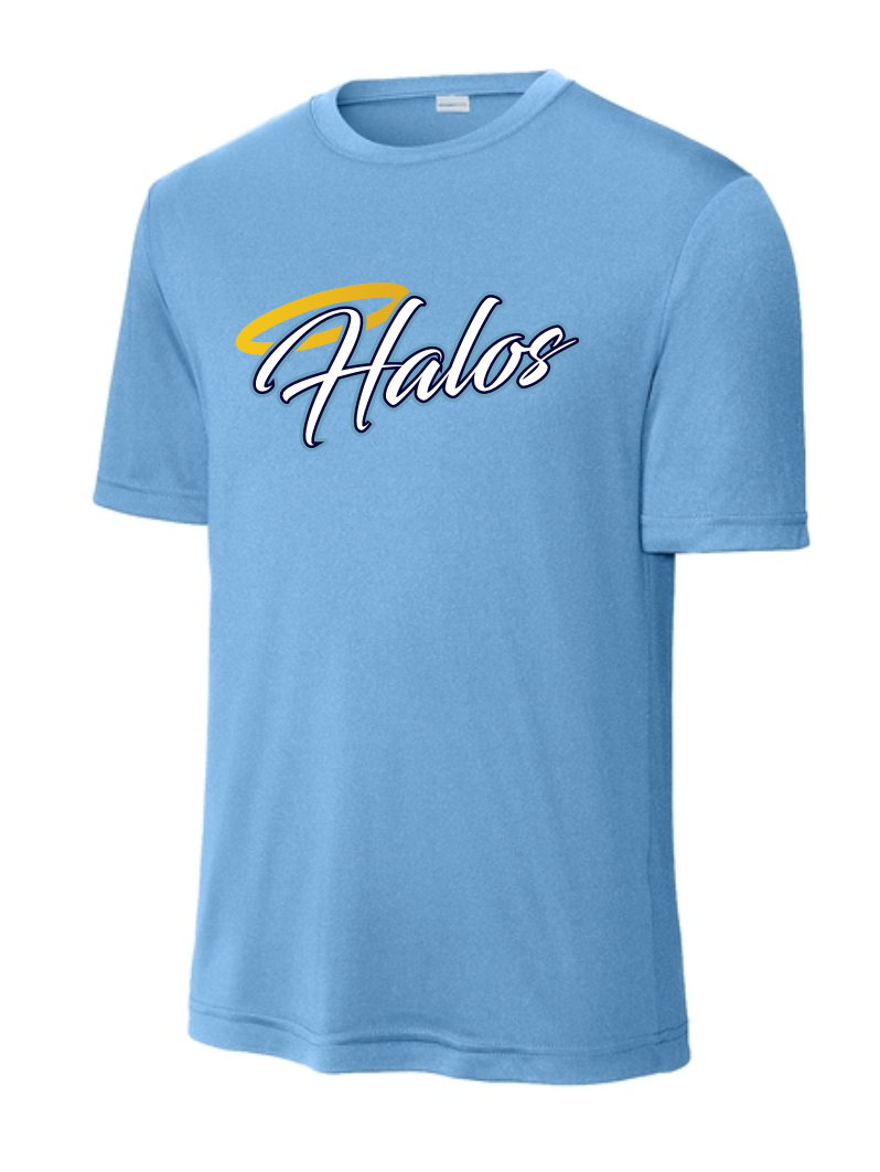 Halos Softball Moisture Management Tees