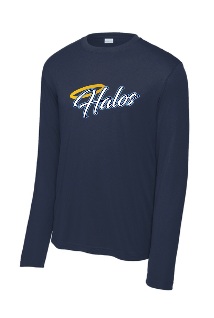 Halos Softball Moisture Management Long Sleeve Tee