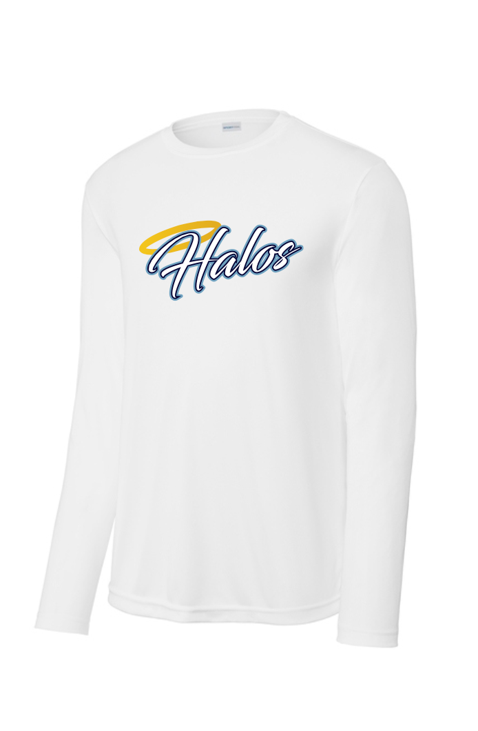 Halos Softball Moisture Management Long Sleeve Tee