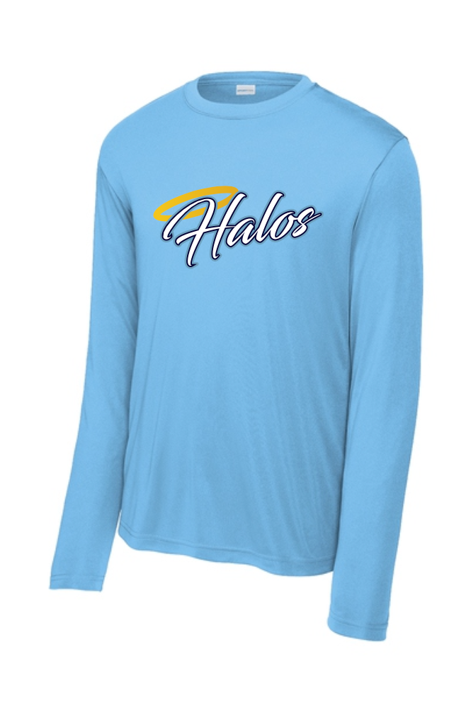 Halos Softball Moisture Management Long Sleeve Tee