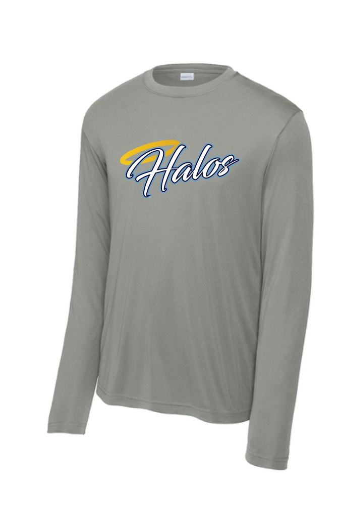 Halos Softball Moisture Management Long Sleeve Tee