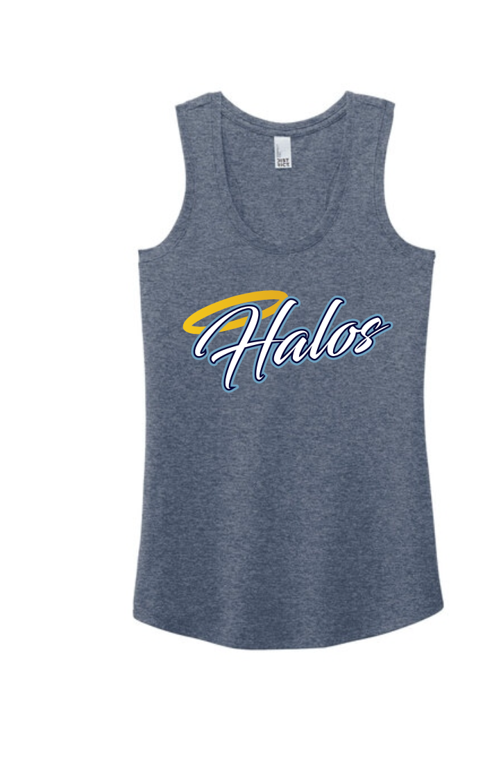 Halos Softball Racerback Tank