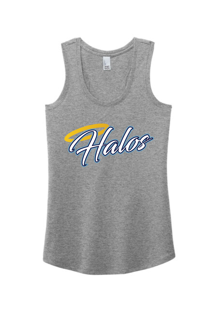 Halos Softball Racerback Tank