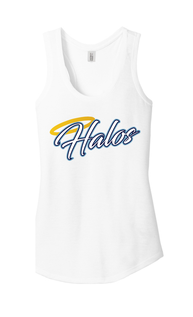Halos Softball Racerback Tank