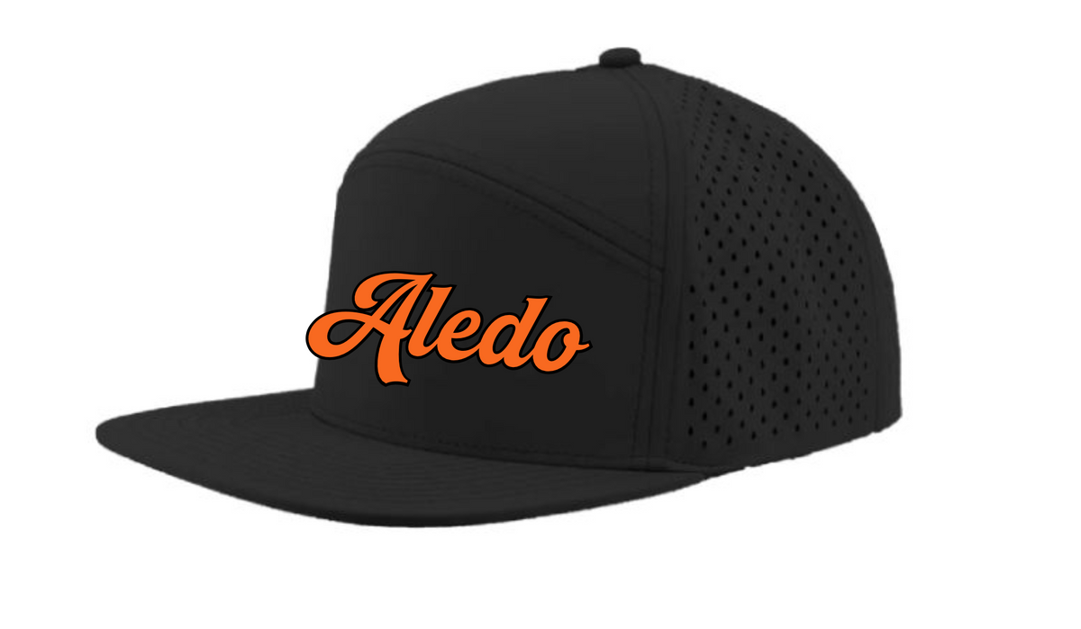 YOUTH Aledo Cursive Rubber Patch 7 Panel Cap