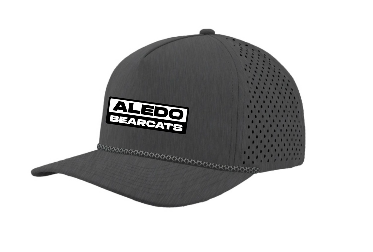 Aledo Bearcat Rubber Patch Zapped Rope Cap