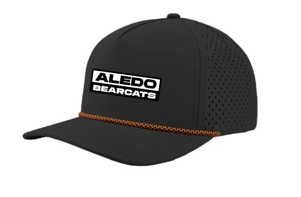 Aledo Bearcat Rubber Patch Zapped Rope Cap