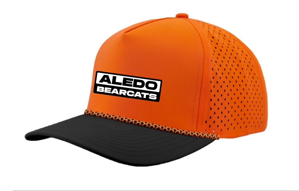 Aledo Bearcat Rubber Patch Zapped Rope Cap