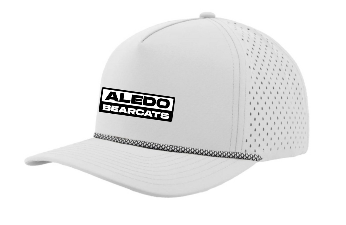 Aledo Bearcat Rubber Patch Zapped Rope Cap