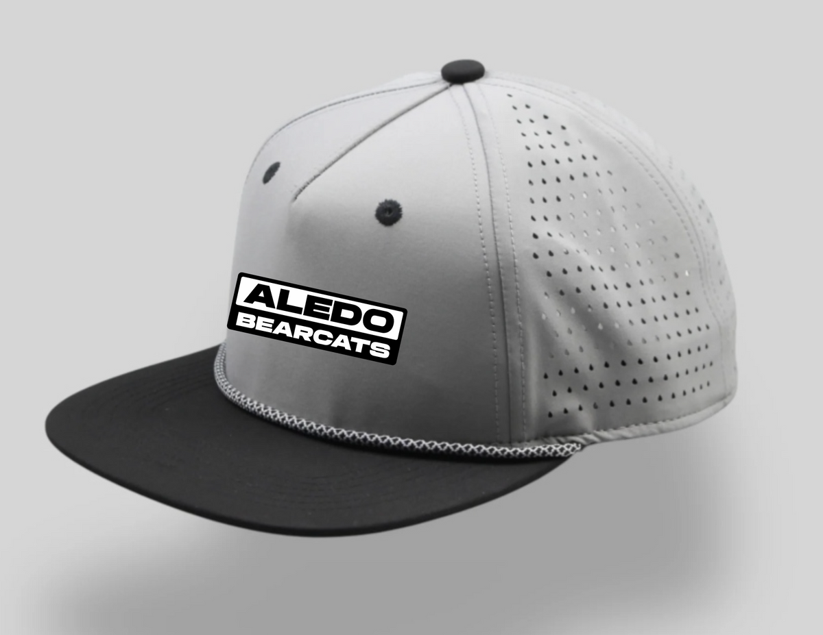 Aledo Bearcat Rubber Patch Zapped Rope Cap