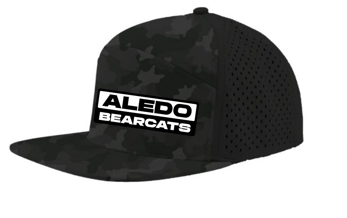 Aledo Bearcat Rubber Patch 7 Panel Cap