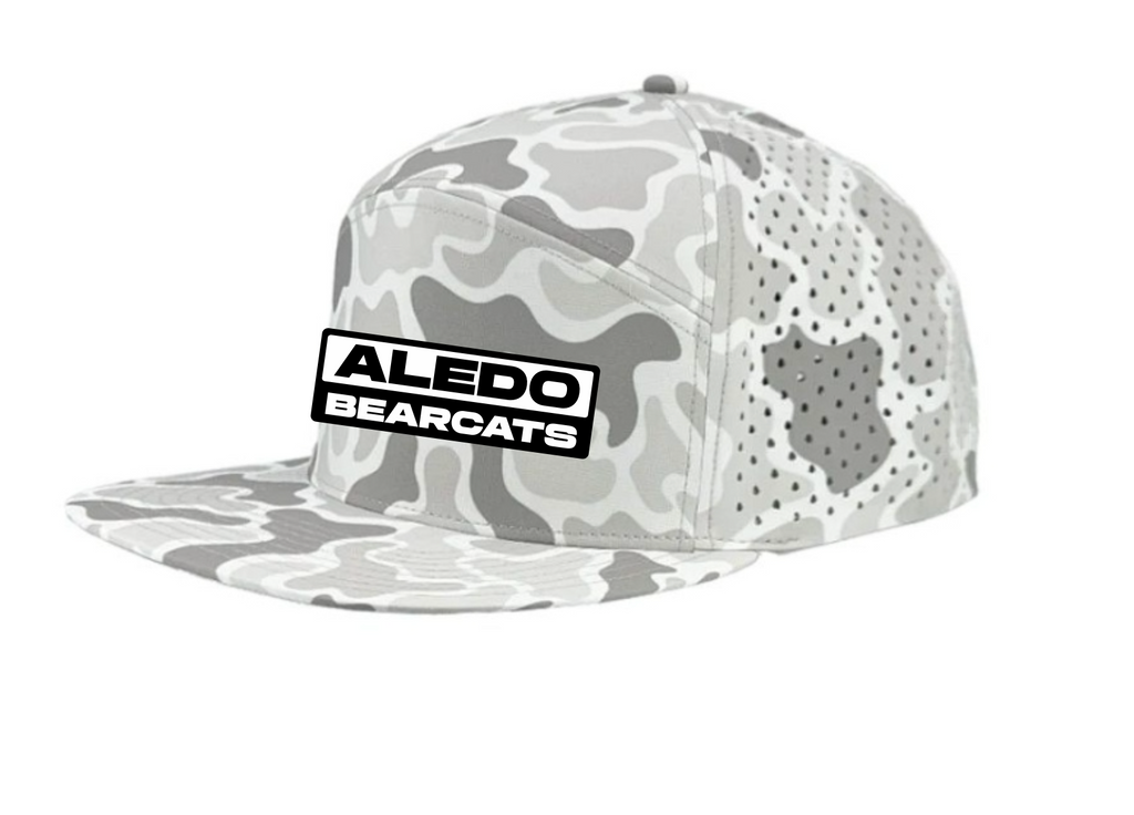 Aledo Bearcat Rubber Patch 7 Panel Cap