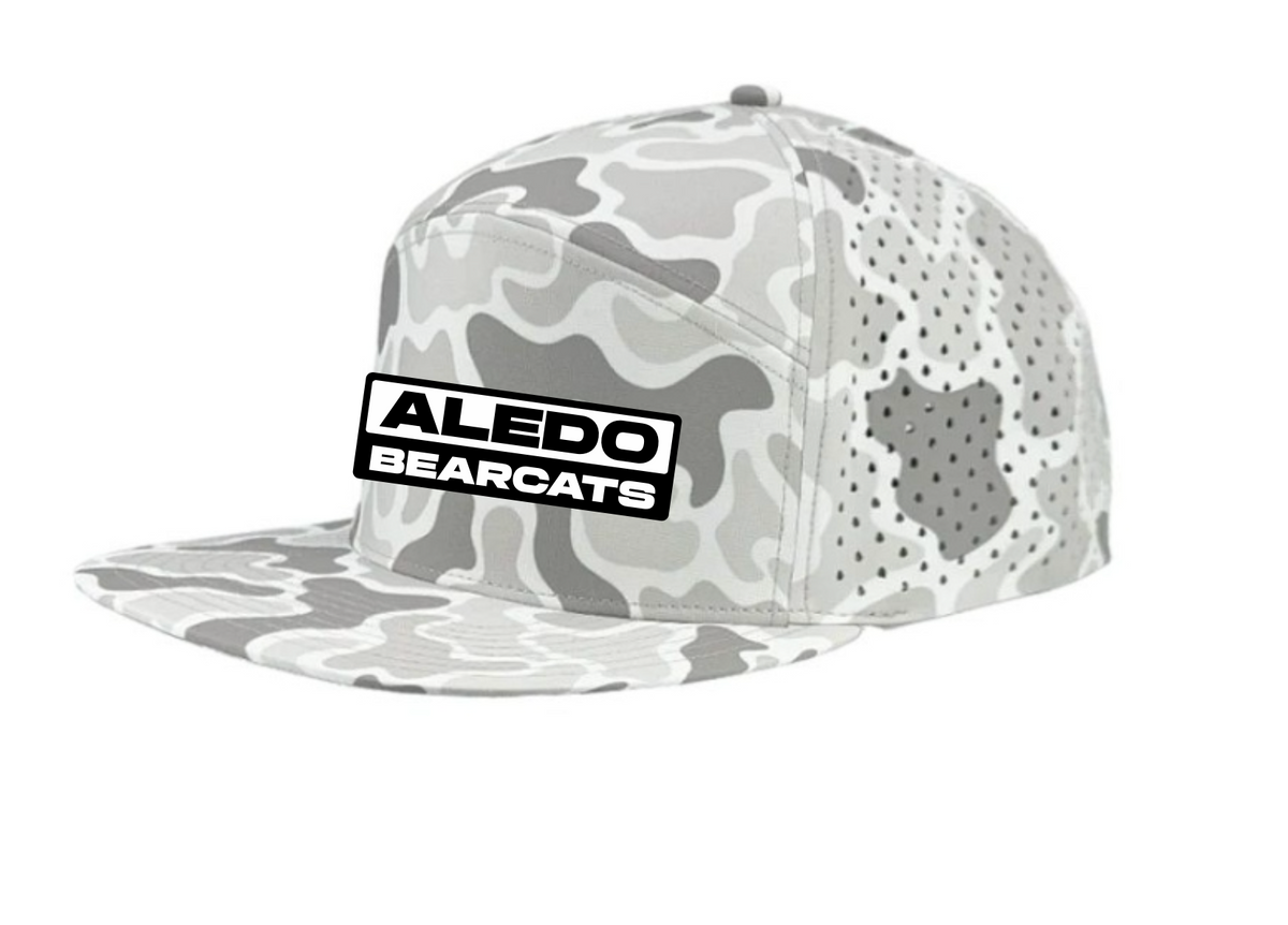 Aledo Bearcat Rubber Patch 7 Panel Cap