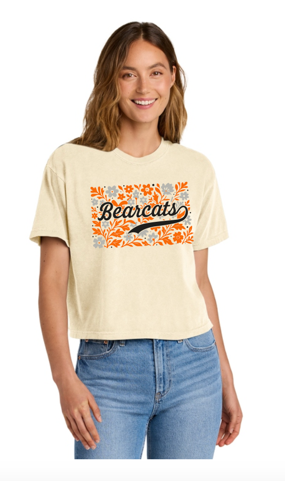 Women's Flower Power Boxy Tee