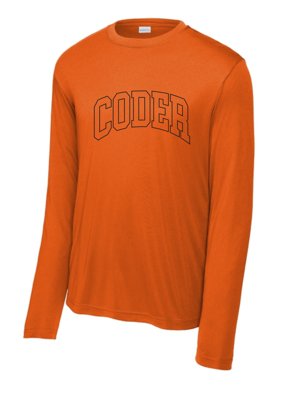 Coder/Bearcats Block Logo Moisture Management Long Sleeve Tee
