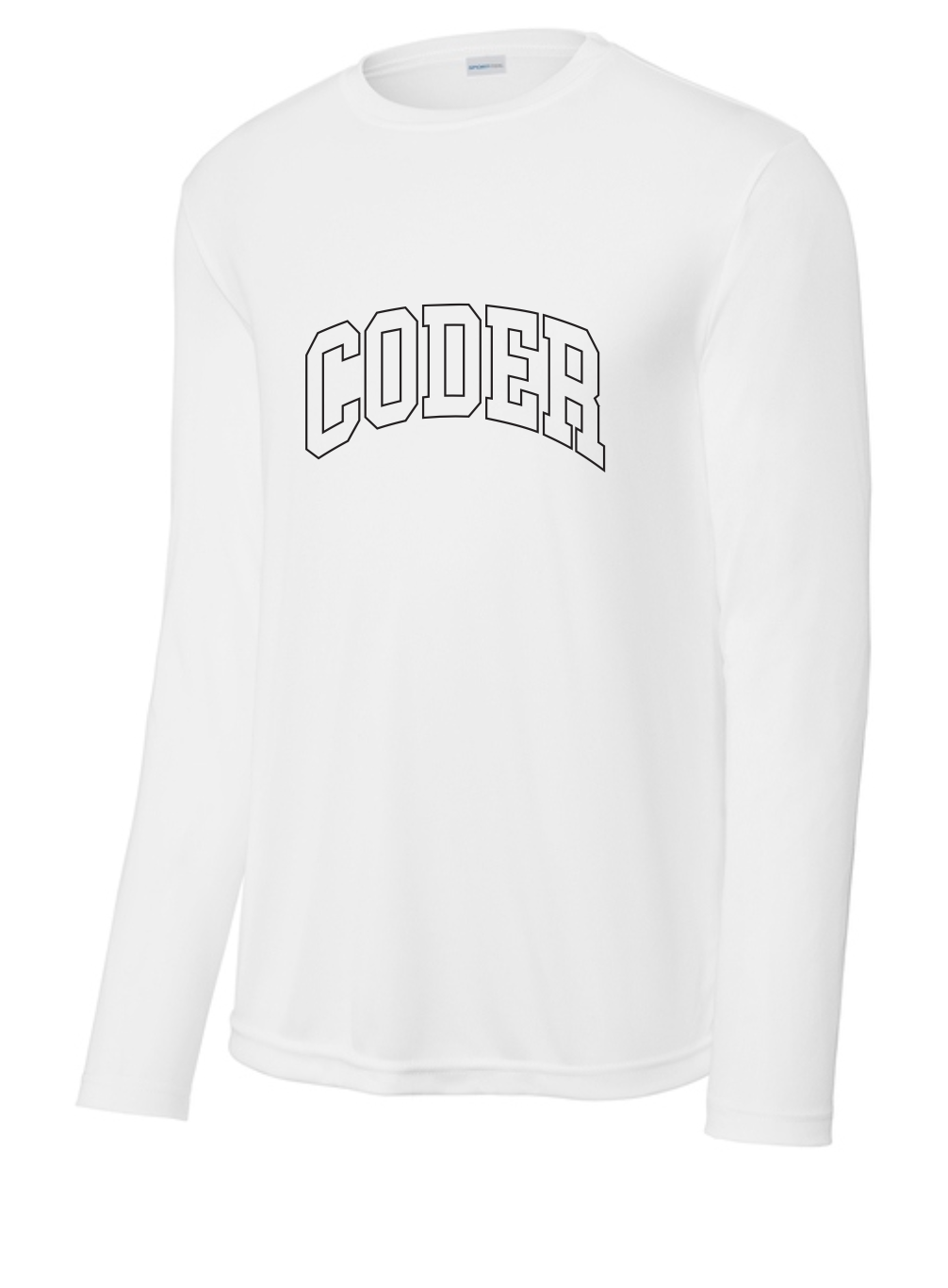 Coder/Bearcats Block Logo Moisture Management Long Sleeve Tee
