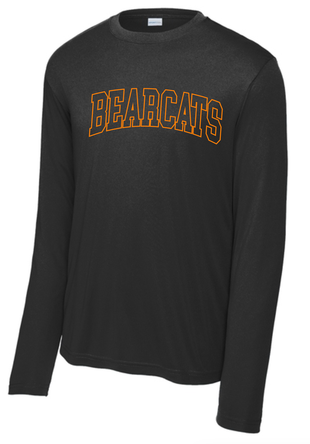 Coder/Bearcats Block Logo Moisture Management Long Sleeve Tee