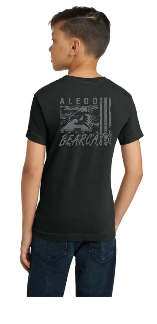 Annetta Bearcats Flag Comfort Colors Tee