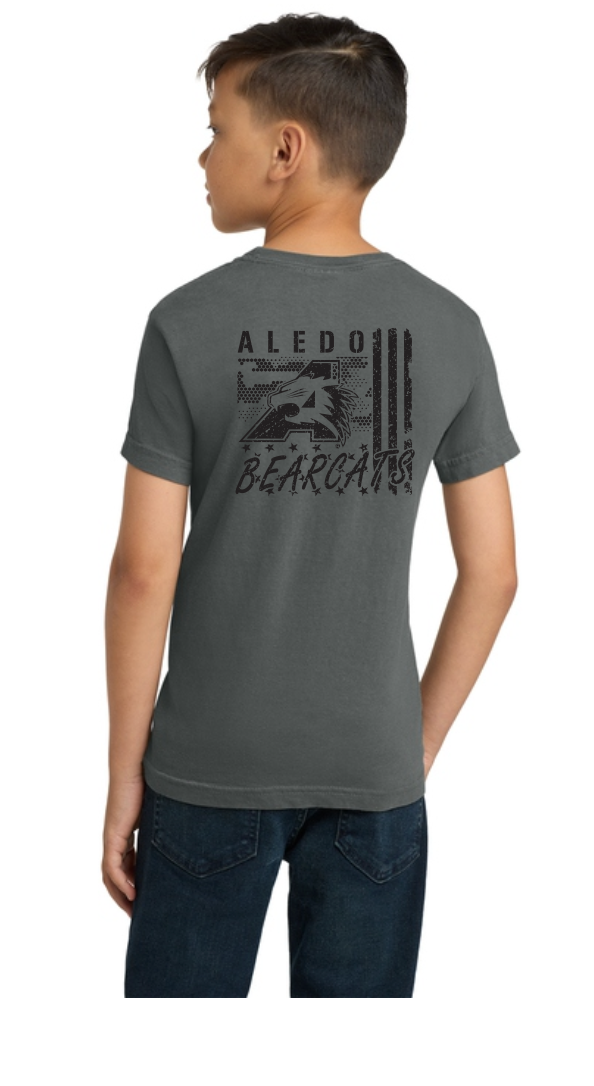 Annetta Bearcats Flag Comfort Colors Tee