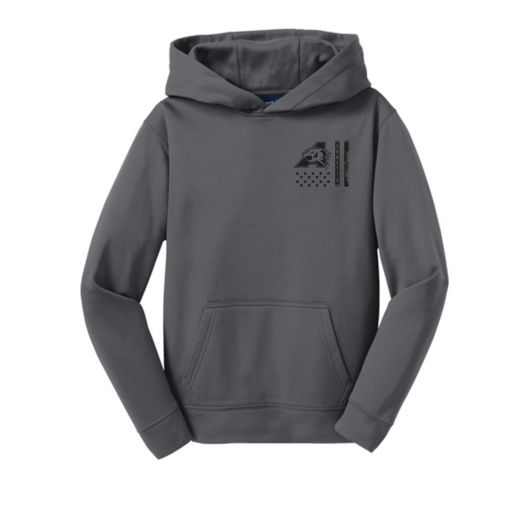 Annetta Bearcats Flag Moisture Management Hoodie