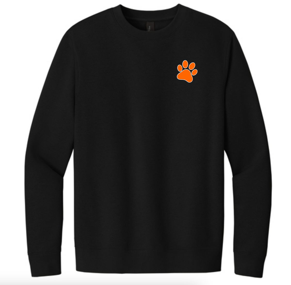 Aledo Bearcats Crewneck Big Back Logo with Front Paw