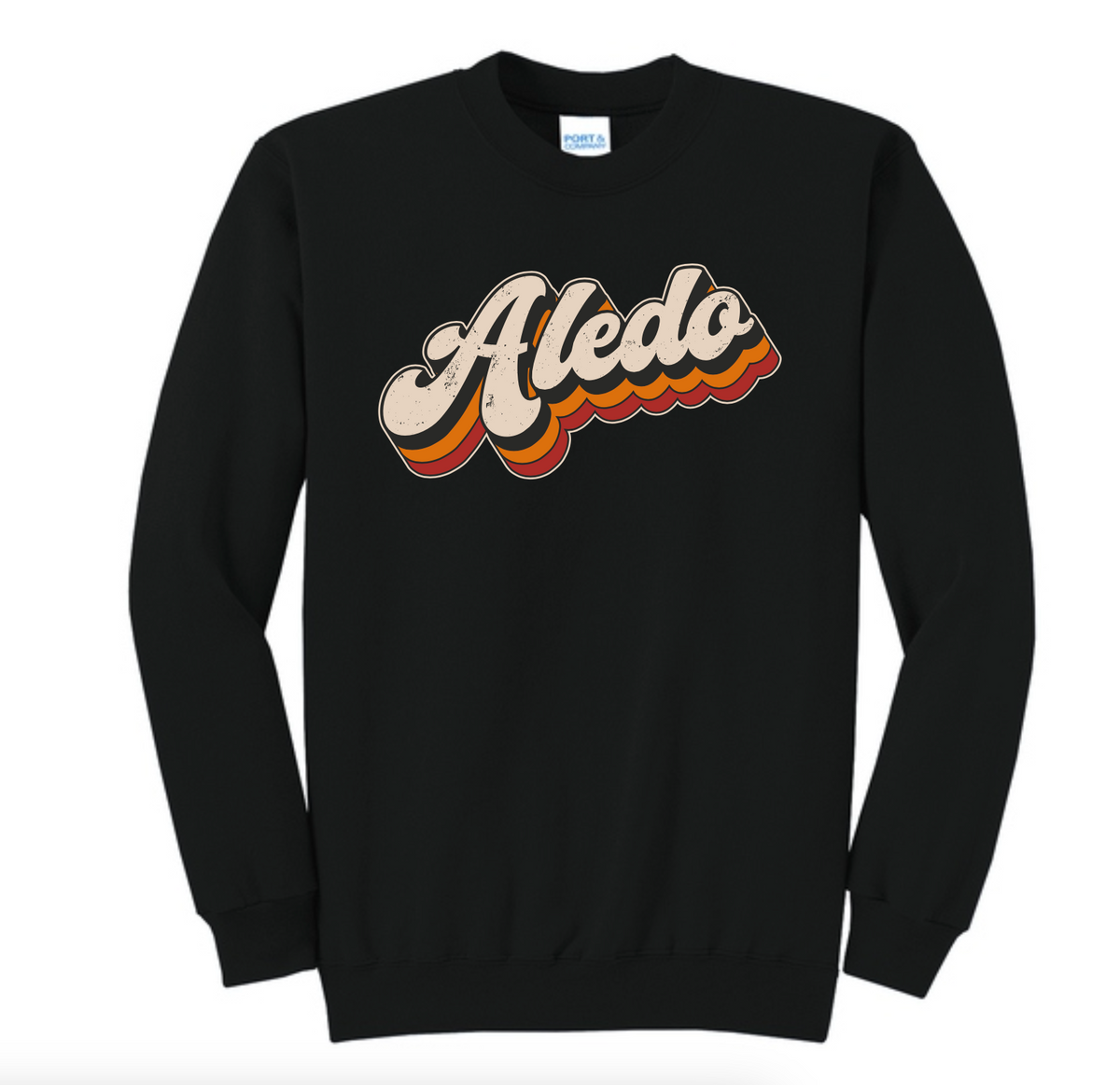 Aledo Retro Crewneck Sweatshirt