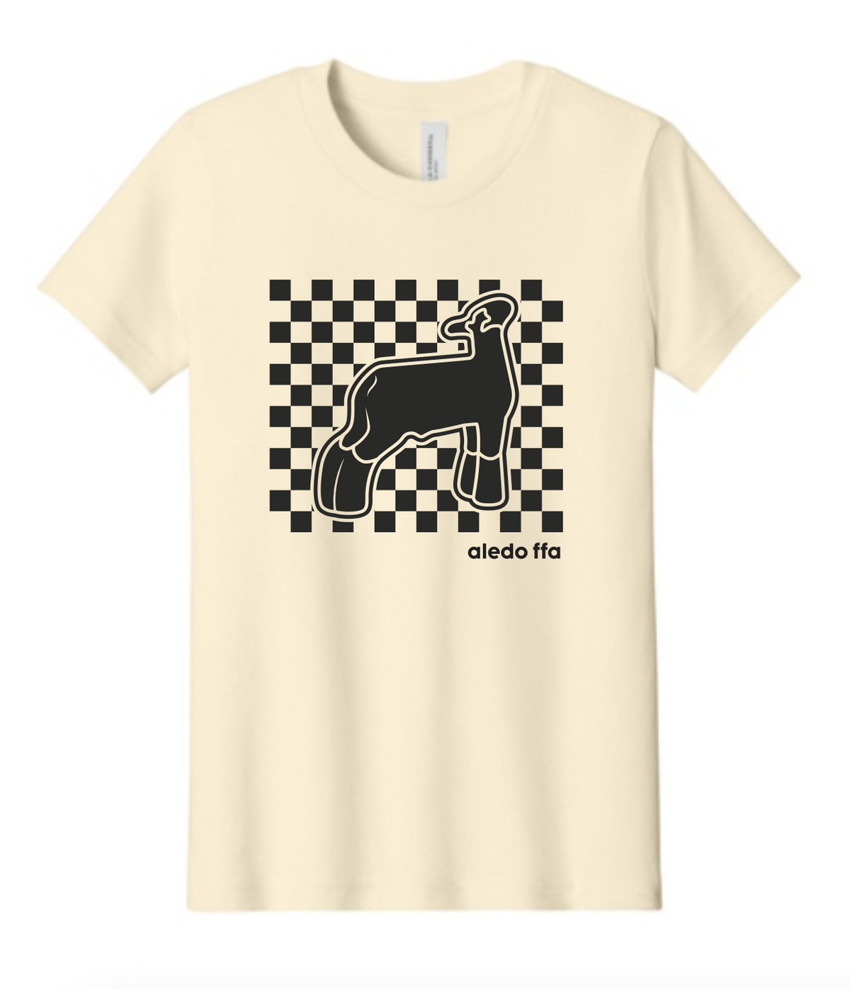 Checkered Logo Tee - Pick Your Animal