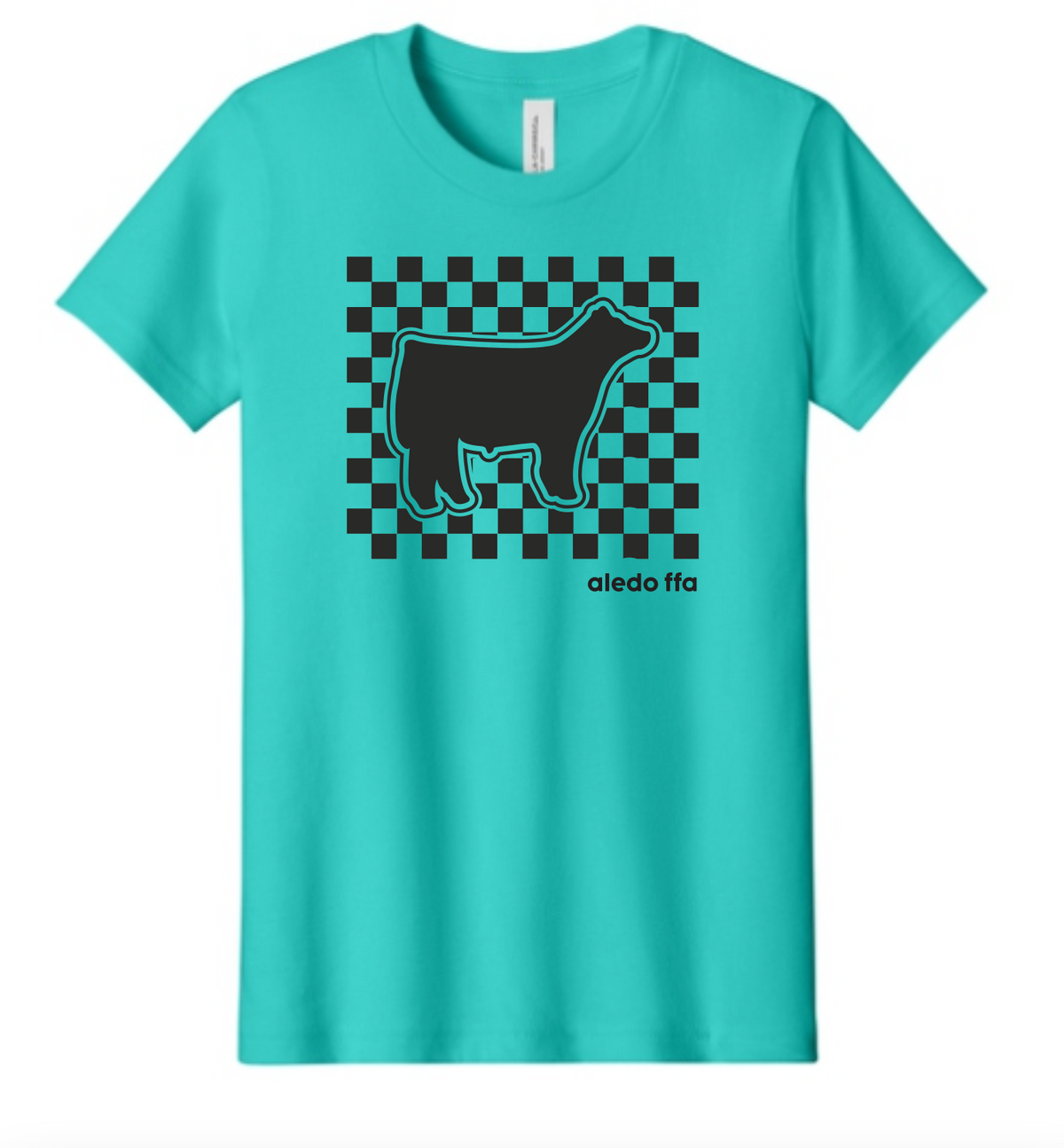 Checkered Logo Tee - Pick Your Animal