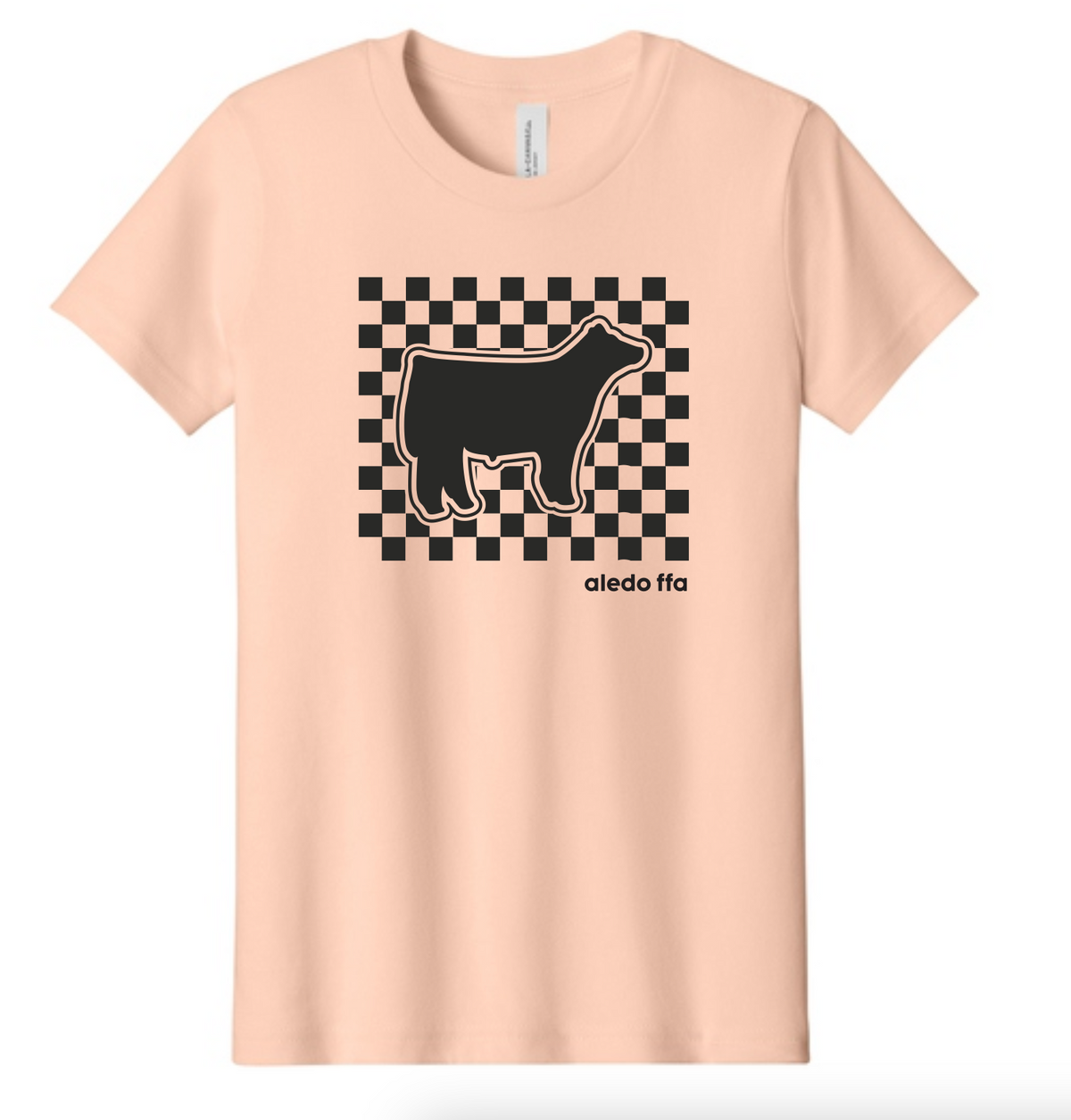 Checkered Logo Tee - Pick Your Animal