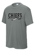Chiefs Logo Moisture Management Short Sleeve Tee