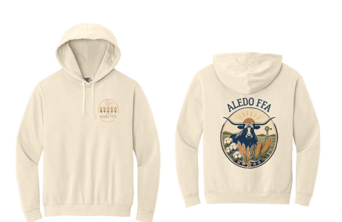 Aledo FFA Comfort Colors Hoodie