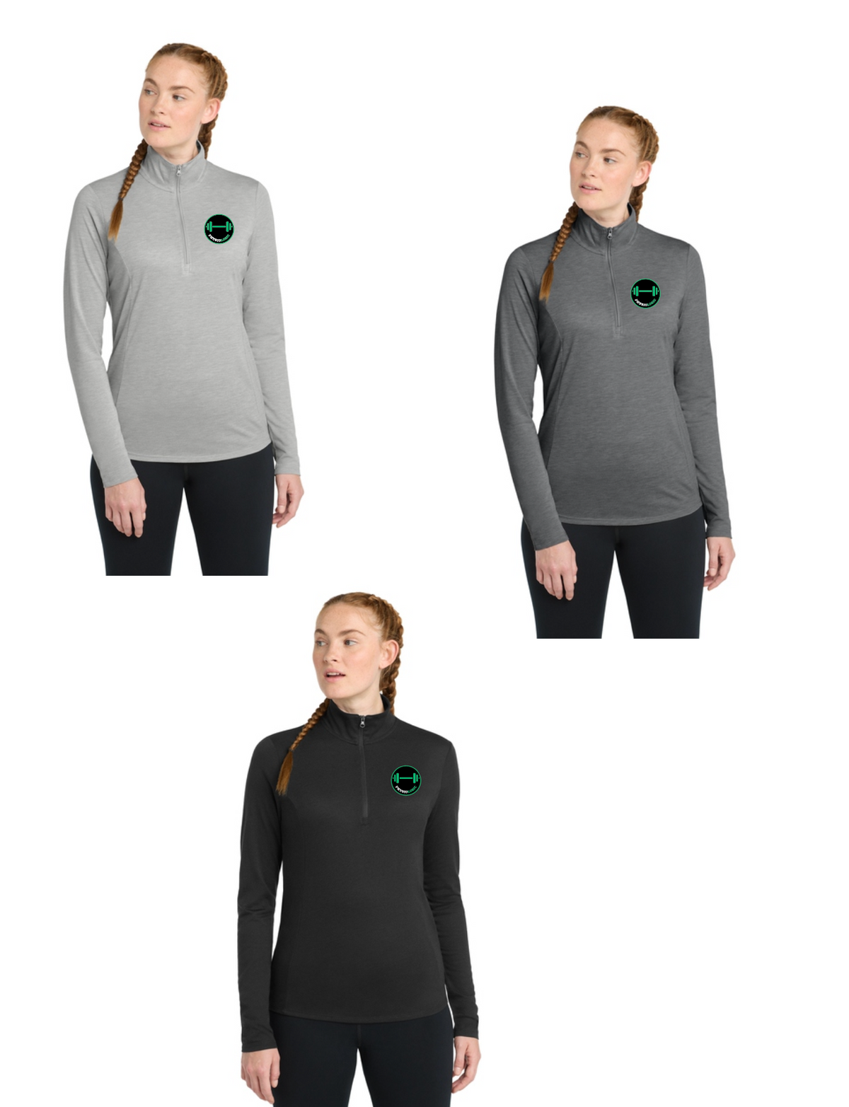 Physiologic Ladies Triblend 1/4 Zip