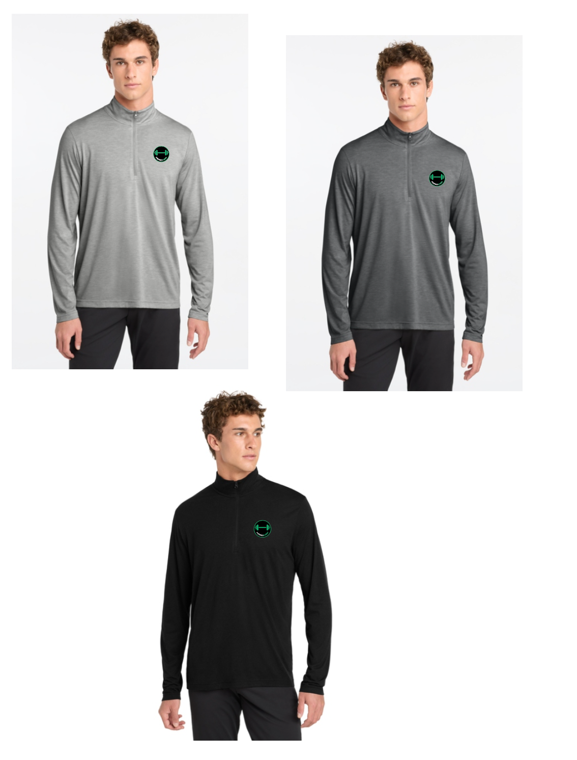 Physiologic Men's Triblend 1/4 Zip