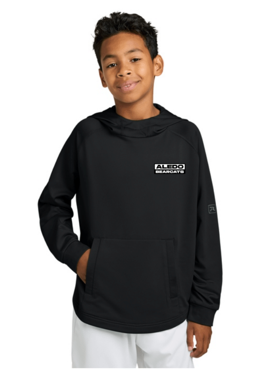 YOUTH Aledo Bearcats Rubber Patch Fleece Long Sleeve Hoodie