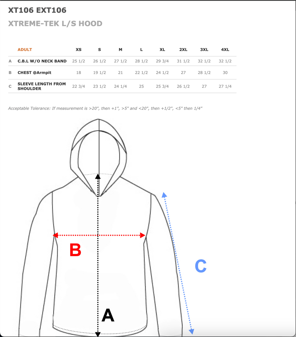 Annetta BRCT SZN Long Sleeve Hooded Tee