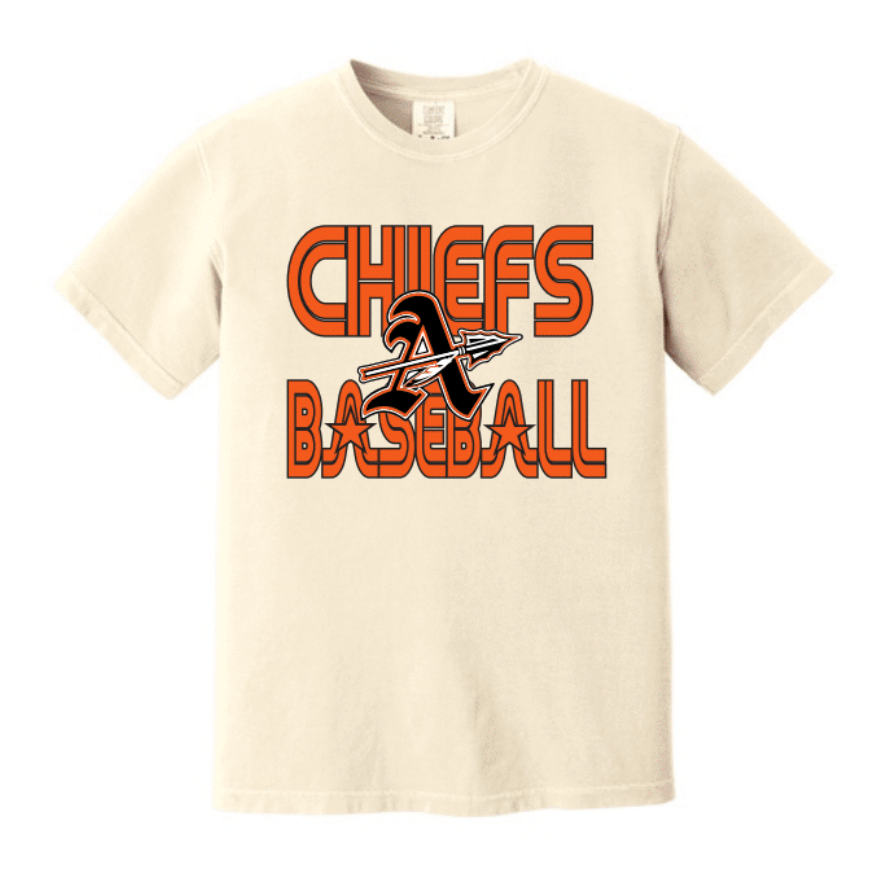 Aledo Chiefs Comfort Colors Short Sleeve Tee