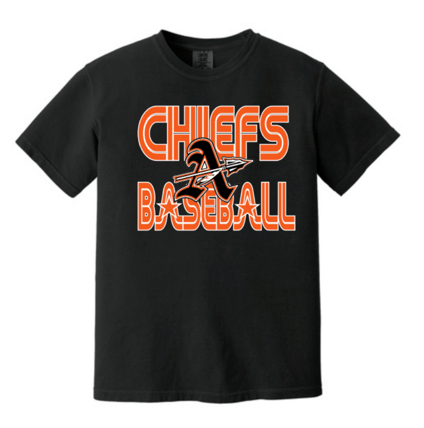 Aledo Chiefs Comfort Colors Short Sleeve Tee