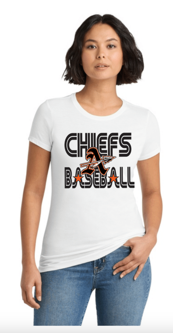 Aledo Chiefs Short Sleeve Women's Tri Tee