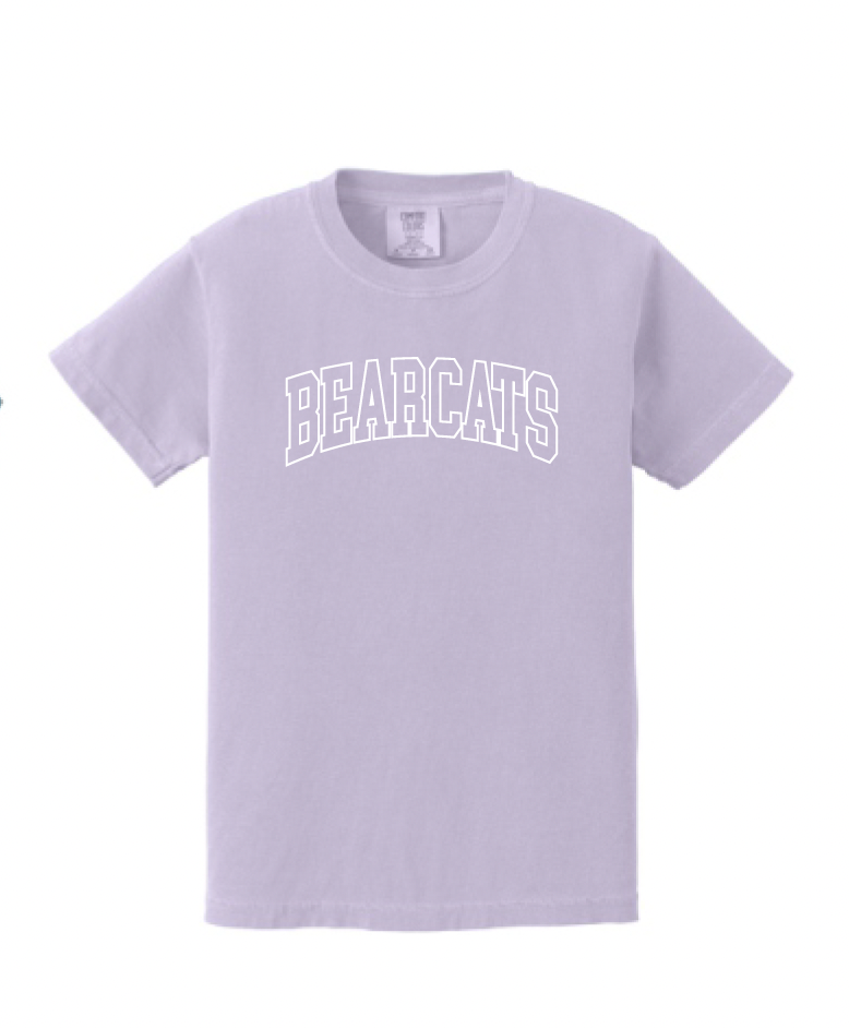 Coder Block Logo Short Sleeve Comfort Color Tee - optional logo (Coder/Bearcat)