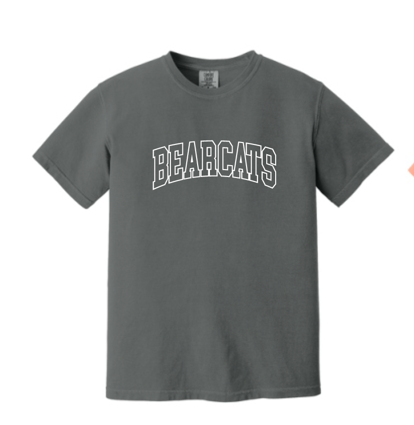 Coder Block Logo Short Sleeve Comfort Color Tee - optional logo (Coder/Bearcat)