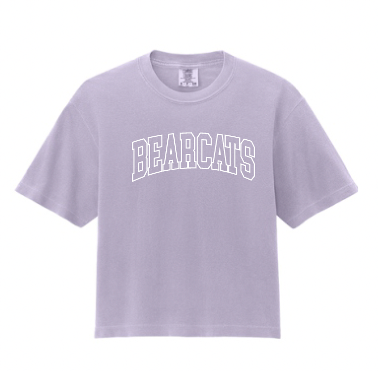 Coder Block Logo Ladies Boxy Tee - optional logo (Coder/Bearcat)