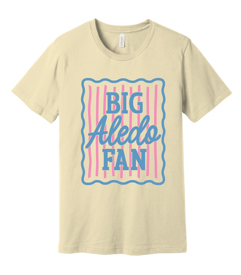 Coder Big "Aledo/Coder" Fan Bella Canvas Tee