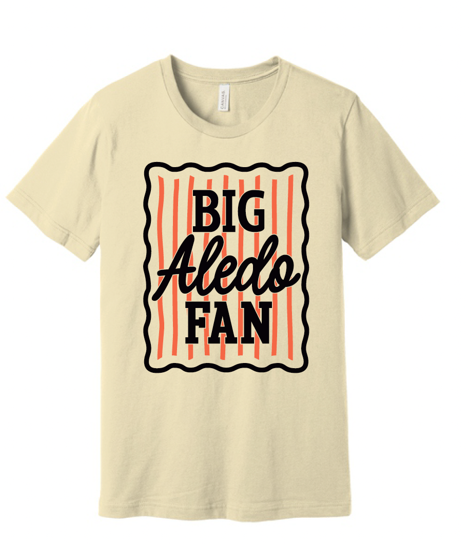 Coder Big "Aledo/Coder" Fan Bella Canvas Tee