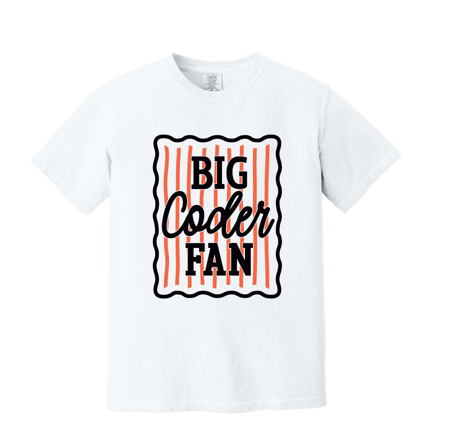 Coder "Big Aledo/Coder" Fan Comfort Colors Tee