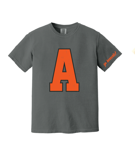 Coder BIG A Logo Short Sleeve Comfort Color Tee
