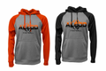 Aledo Football Colorblock Moisture Management Fleece Hoodie