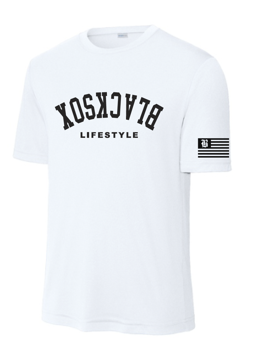 Texas Blacksox Moisture Management Tee - Upside Down Logo