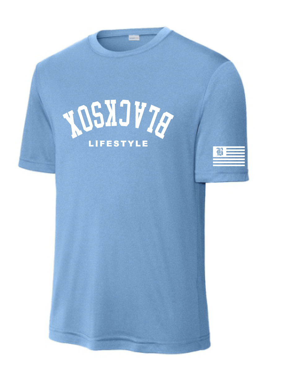 Texas Blacksox Moisture Management Tee - Upside Down Logo
