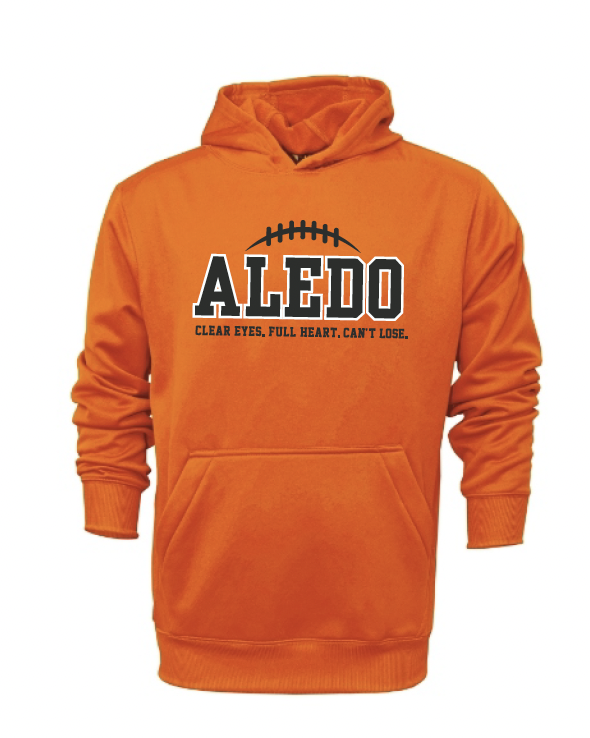 10u Wyche Football Moisture Management Hoodie - Seams Logo